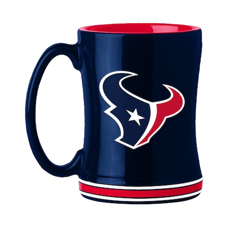 Logo Brands Houston Texans 14oz Relief Mug 613-C14RM